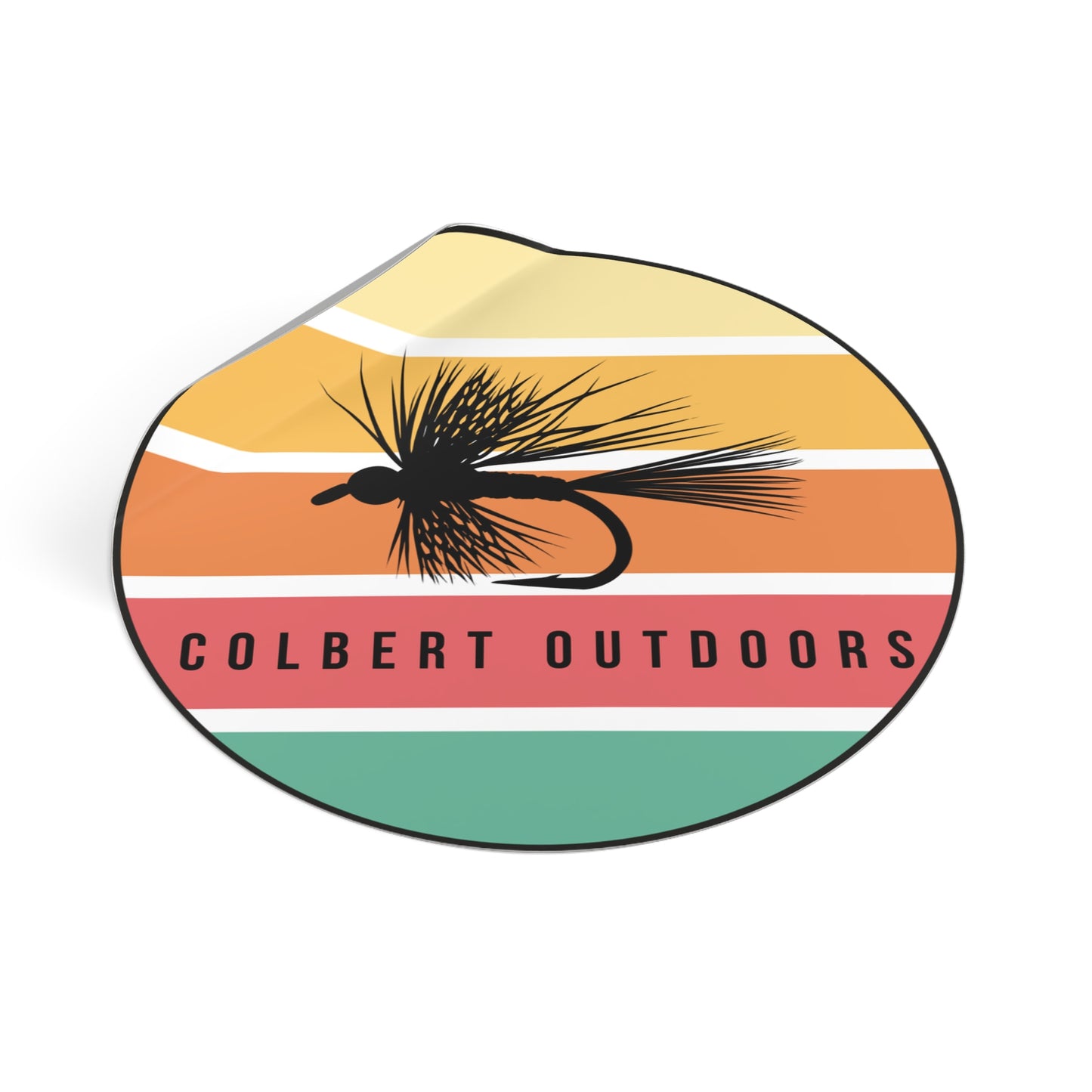 Colbert Outdoors Fly Silhouette Vinyl Decal