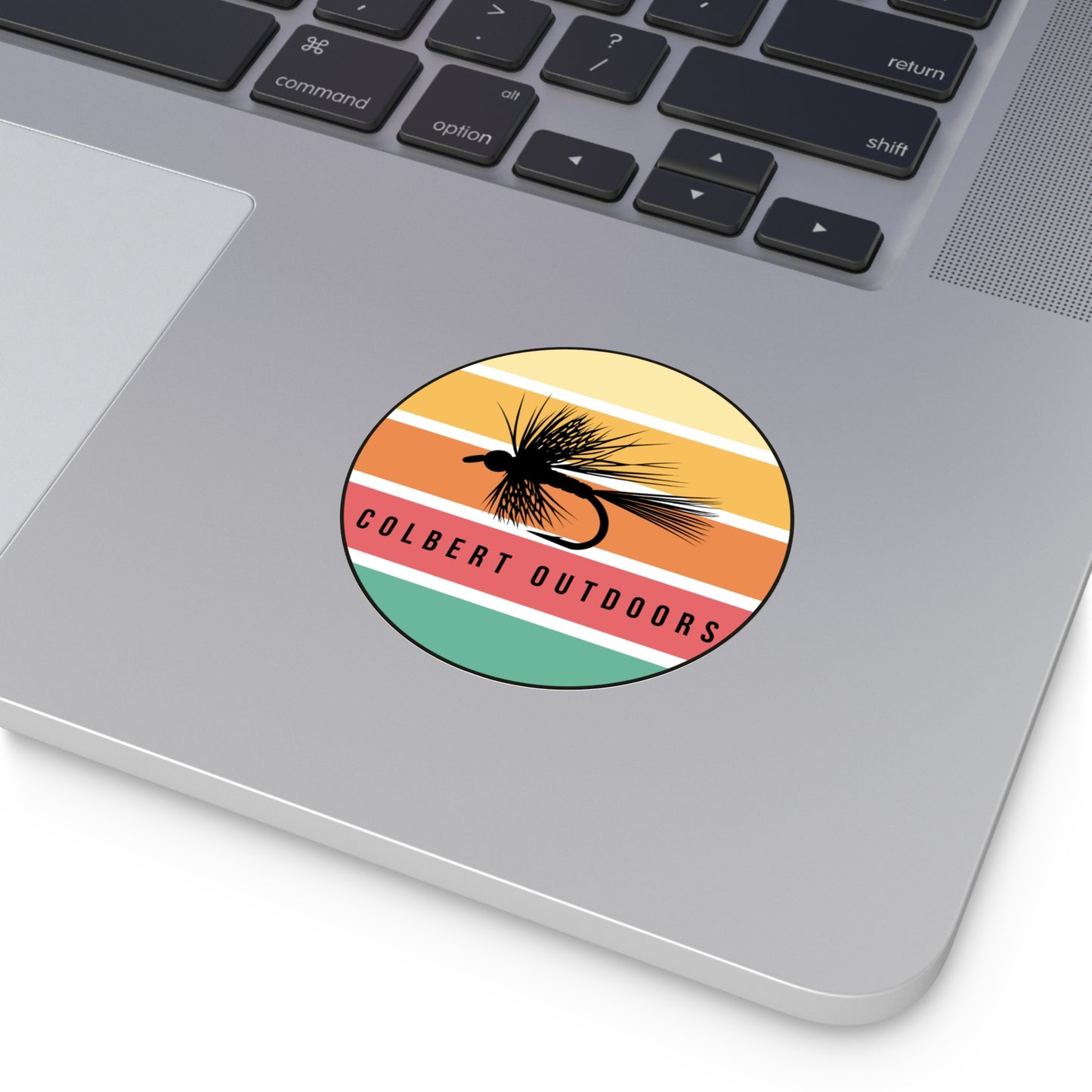 Colbert Outdoors Fly Silhouette Vinyl Decal