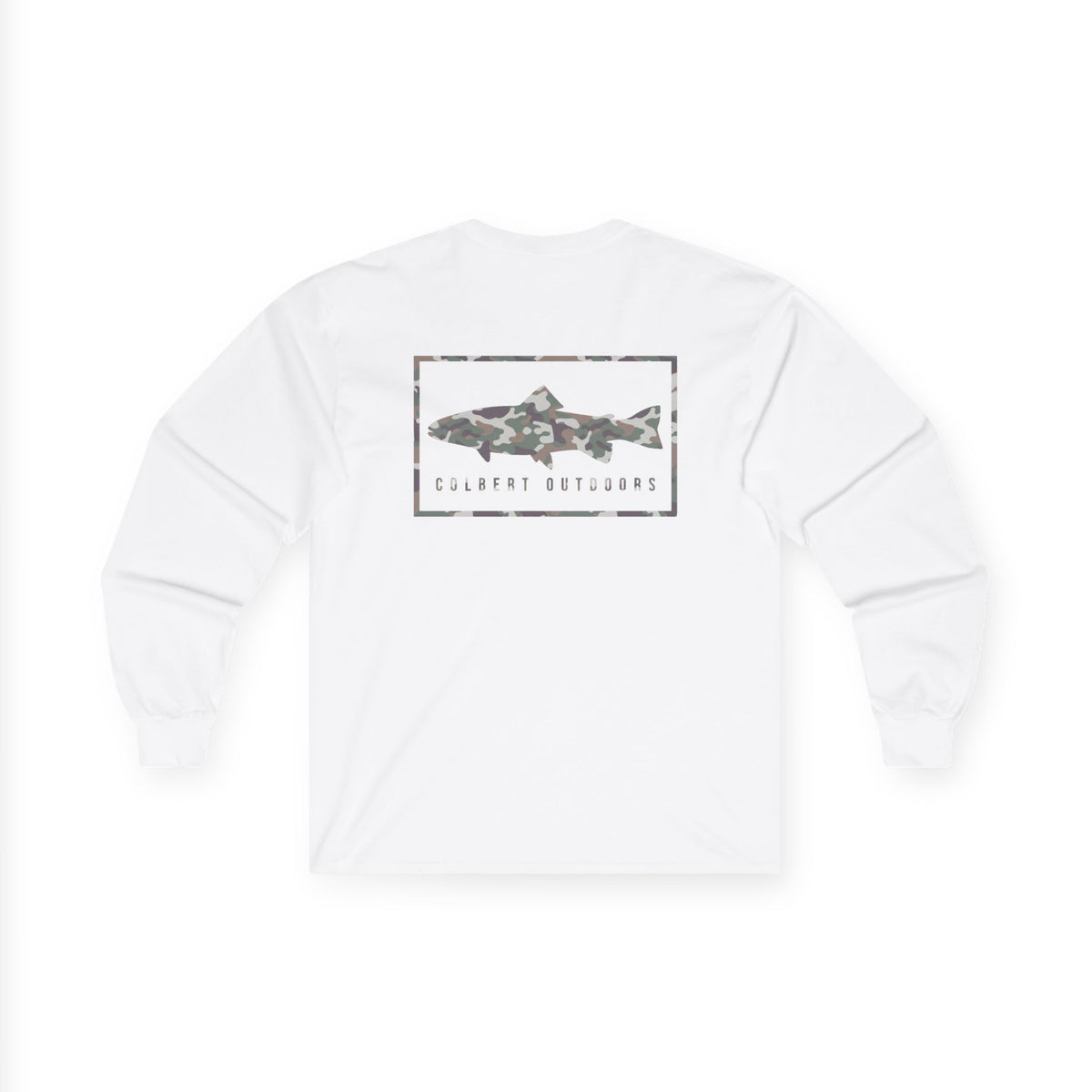 Retro Camo Logo Long Sleeve Tee — SEE SIZING NOTE