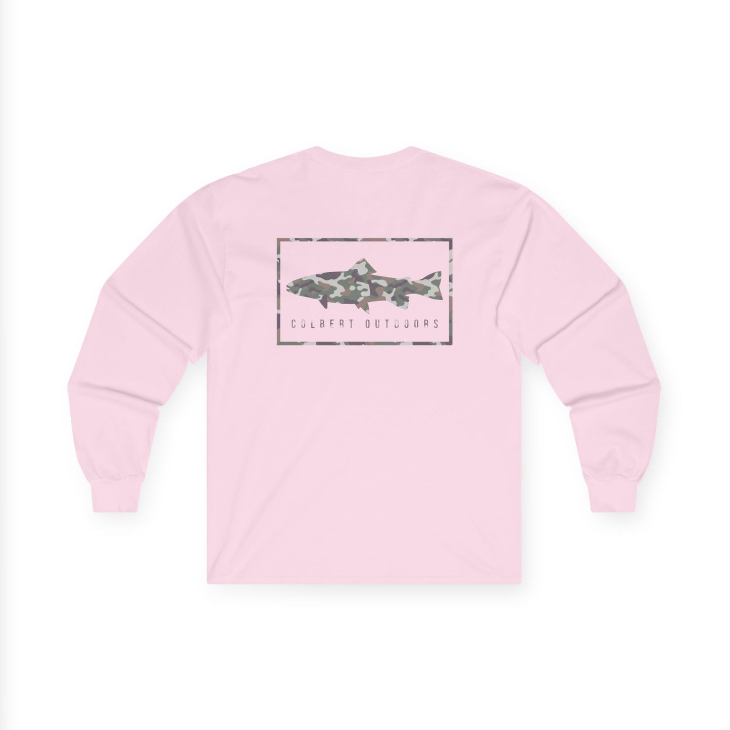 Retro Camo Logo Long Sleeve Tee — SEE SIZING NOTE