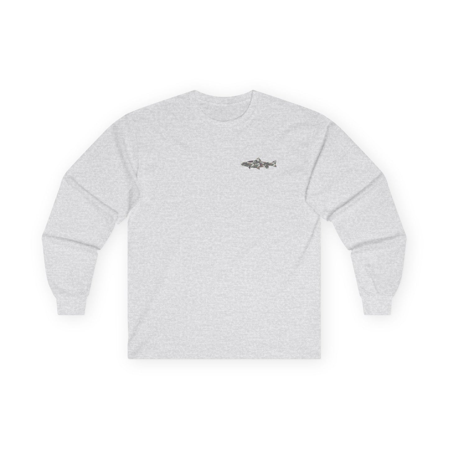 Retro Camo Logo Long Sleeve Tee — SEE SIZING NOTE