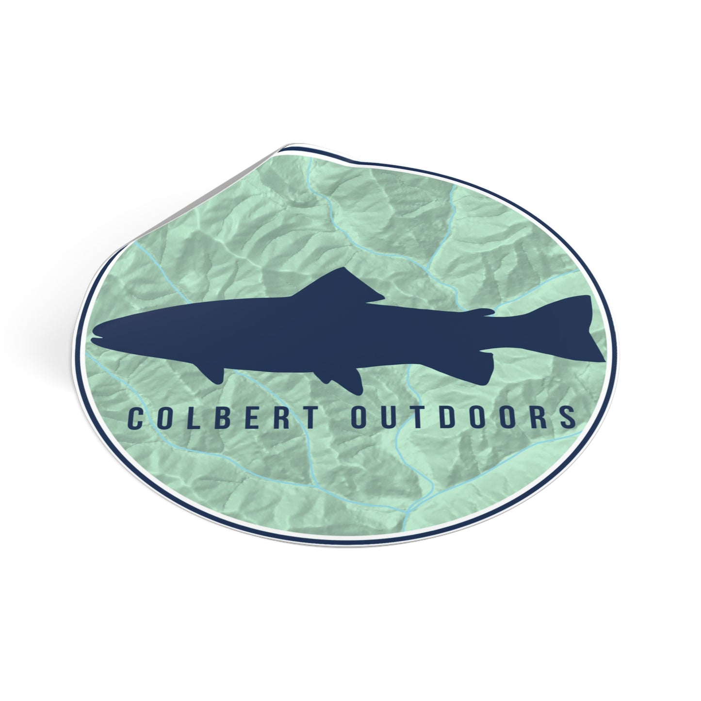 Colbert Outdoors Elevation Trout Vinyl Decal
