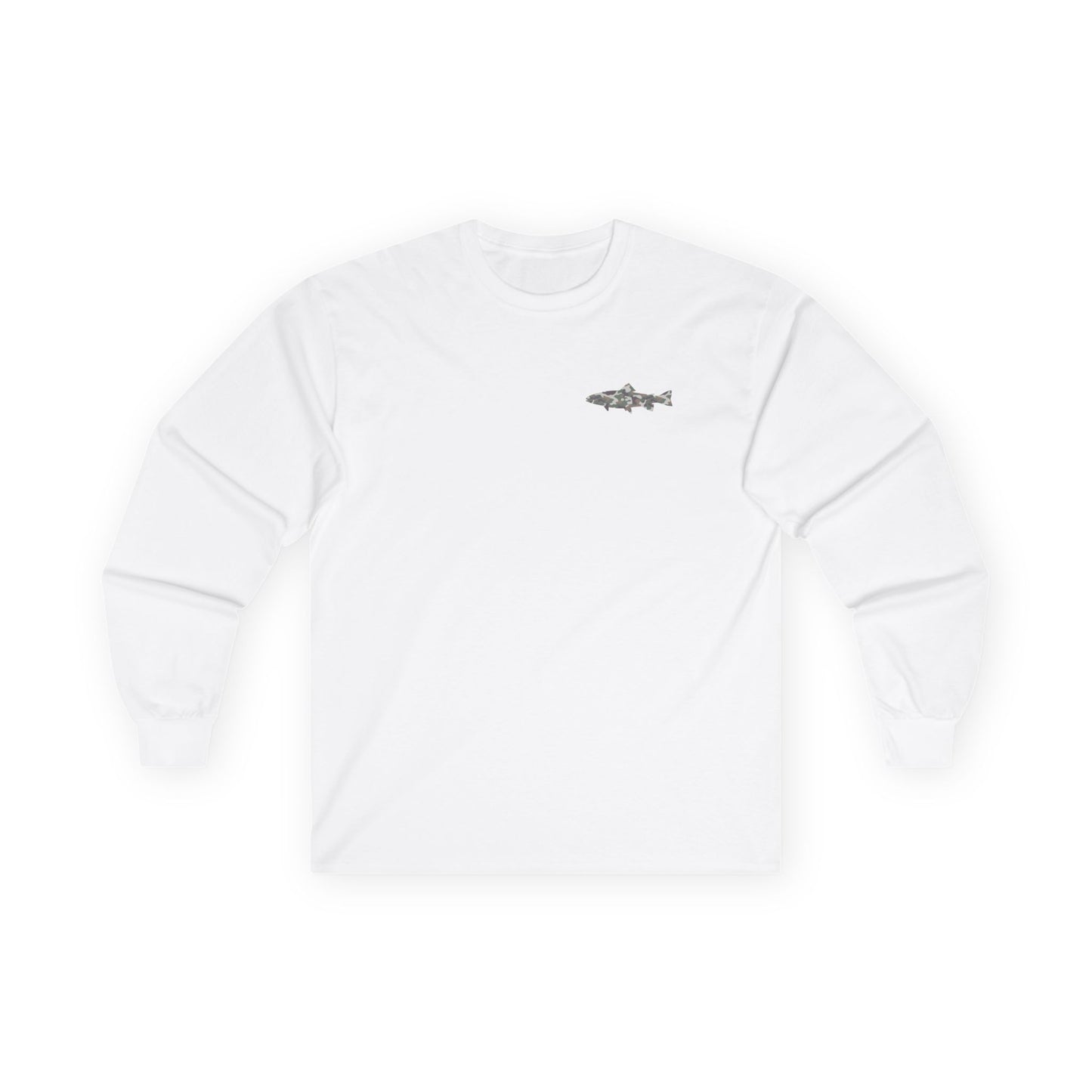 Retro Camo Logo Long Sleeve Tee — SEE SIZING NOTE