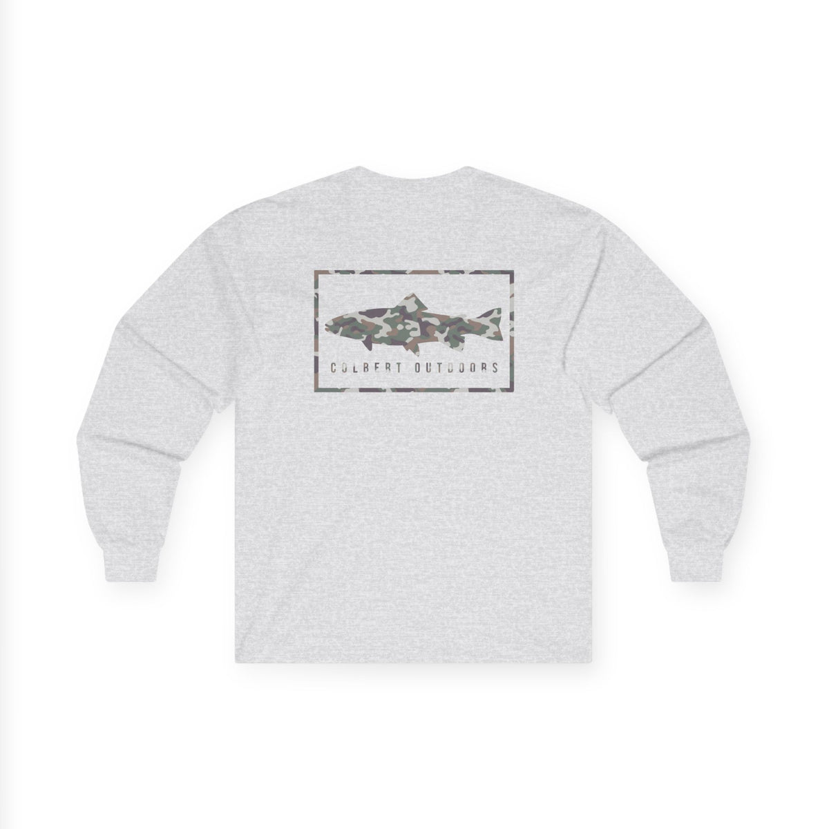 Retro Camo Logo Long Sleeve Tee — SEE SIZING NOTE
