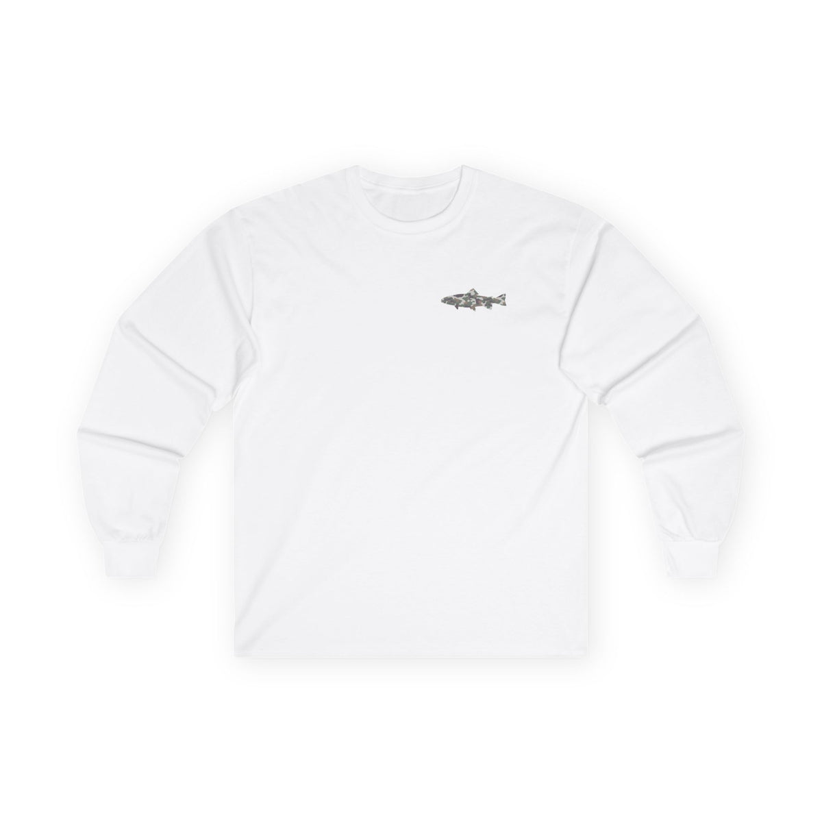 Retro Camo Logo Long Sleeve Tee — SEE SIZING NOTE