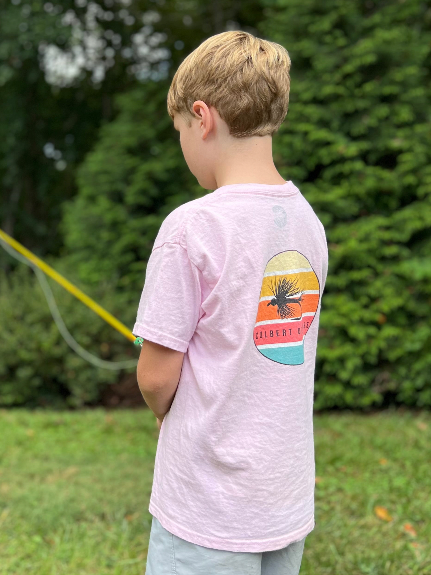Kids Trout Silhouette Tee by Colbert Outdoors