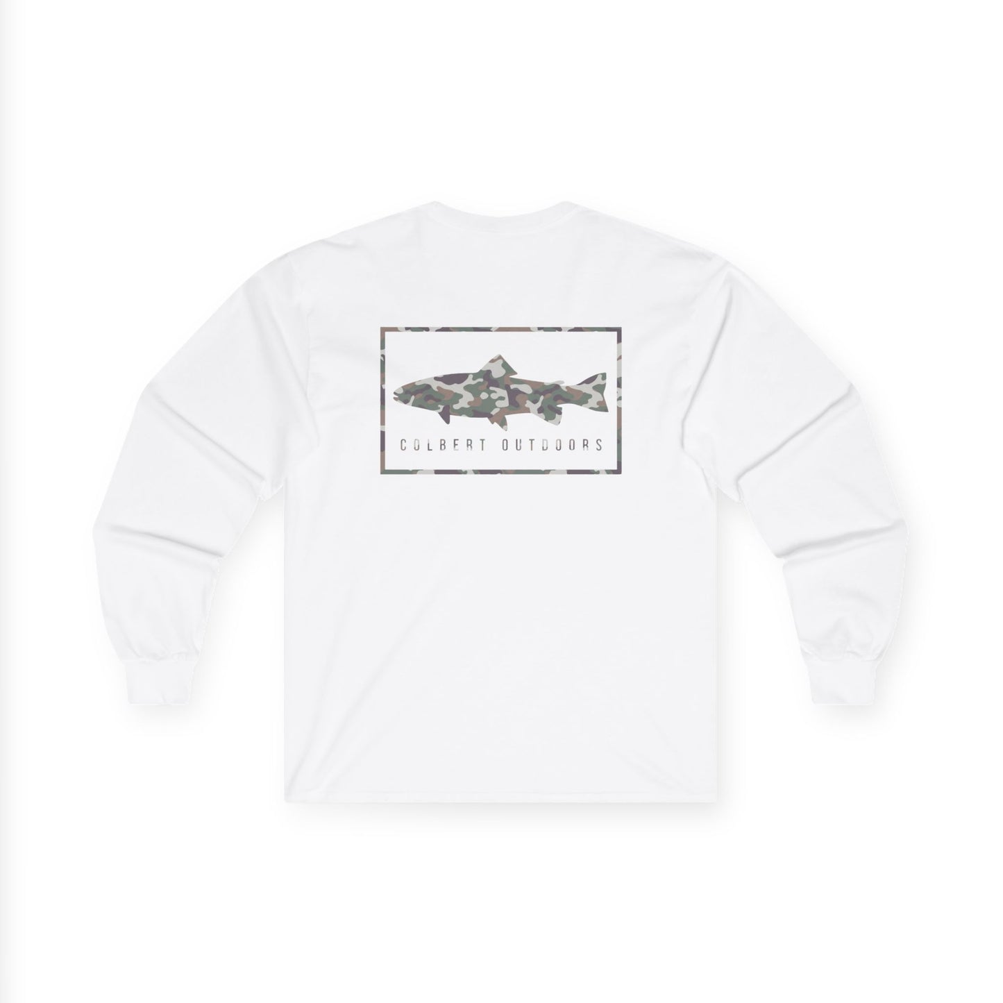 Retro Camo Logo Long Sleeve Tee — SEE SIZING NOTE