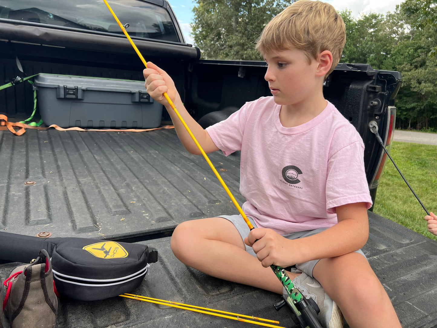 Kids Trout Silhouette Tee by Colbert Outdoors