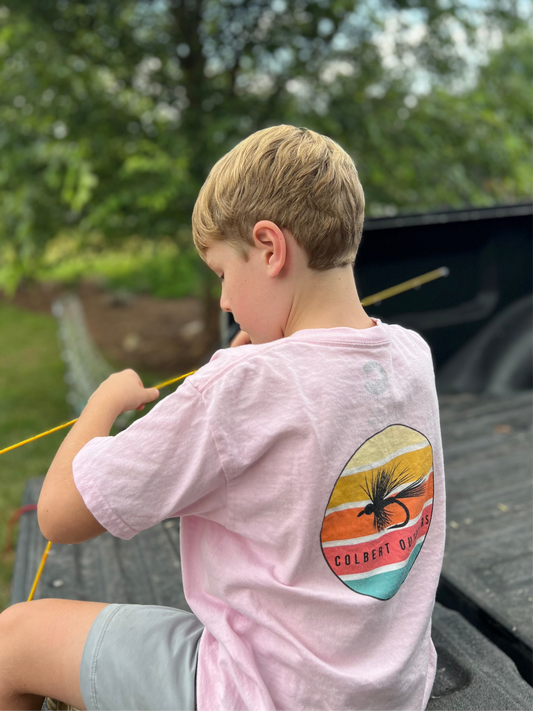 Kids Trout Silhouette Tee by Colbert Outdoors