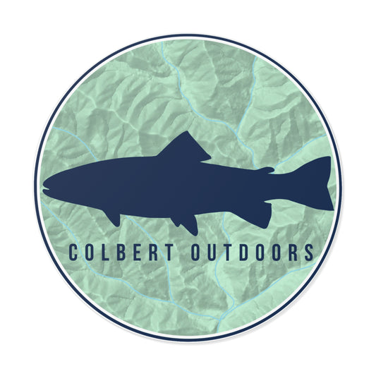 Colbert Outdoors Elevation Trout Vinyl Decal
